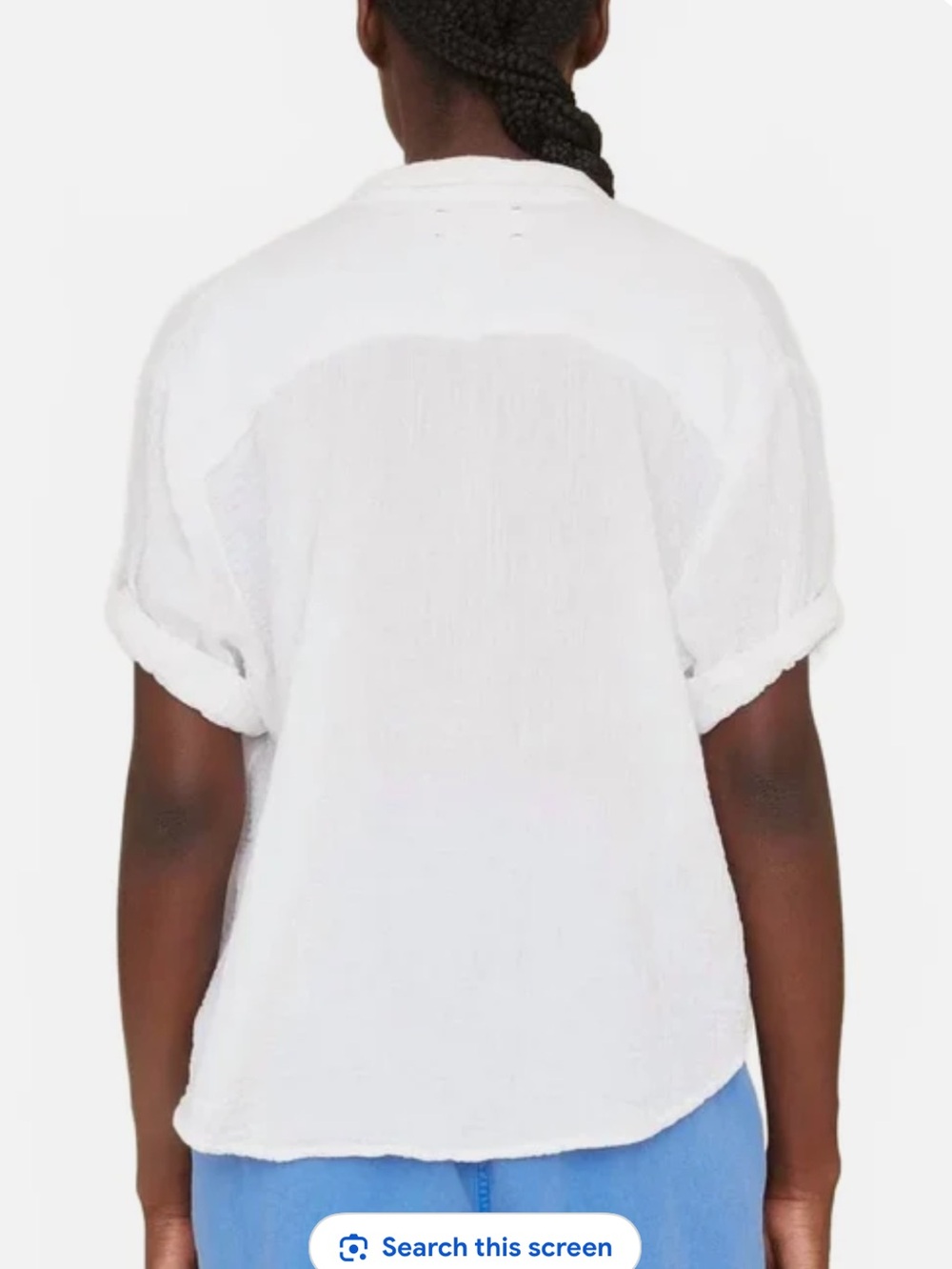 XIRENA Cruz Relaxed 100% Cotton Gauze Top. XS - Picture 2 of 9